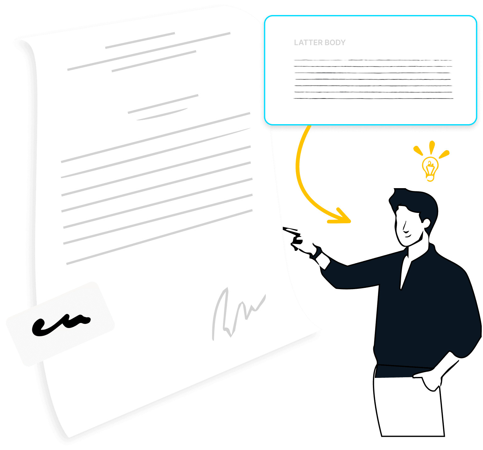 Professional Letters-hover